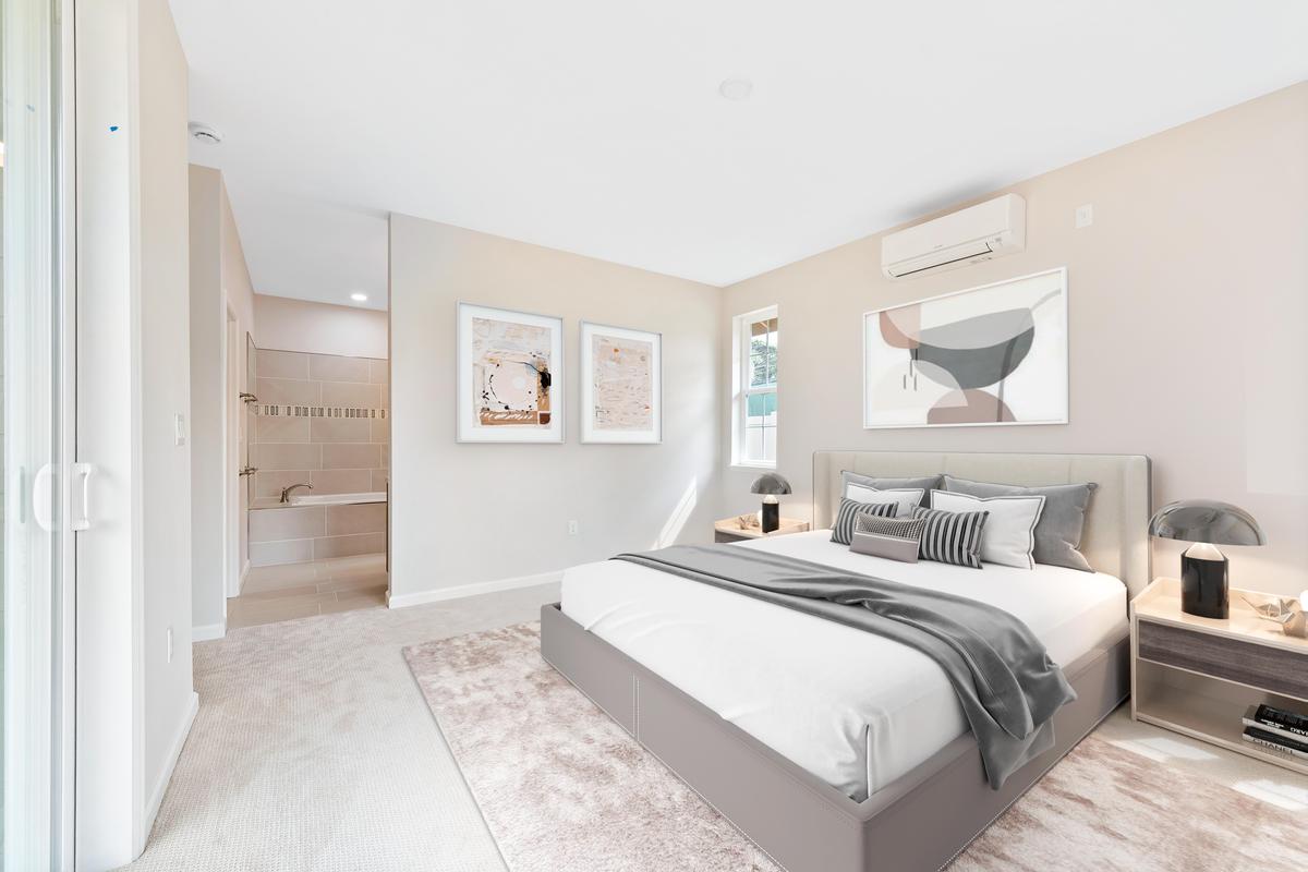 75-3744 Leialii Loop Kailua-Kona, HI 96740 - Photo 3 of 10 a bedroom with a bed and a painting on the wall