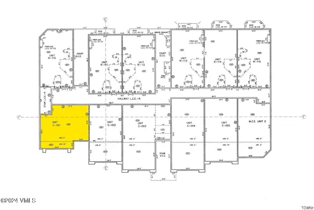 a picture of a bathroom with a white door