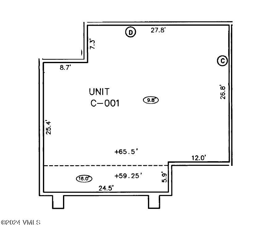 63 Avondale Lane, Unit C001 Beaver Creek, CO 81620 - Photo 24 of 24 a picture of a bathroom with a white door