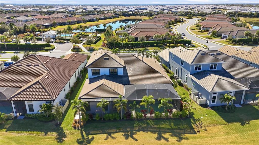 15013 Montello Way Bradenton, FL 34211 - Photo 60 of 100 an aerial view of residential houses with yard