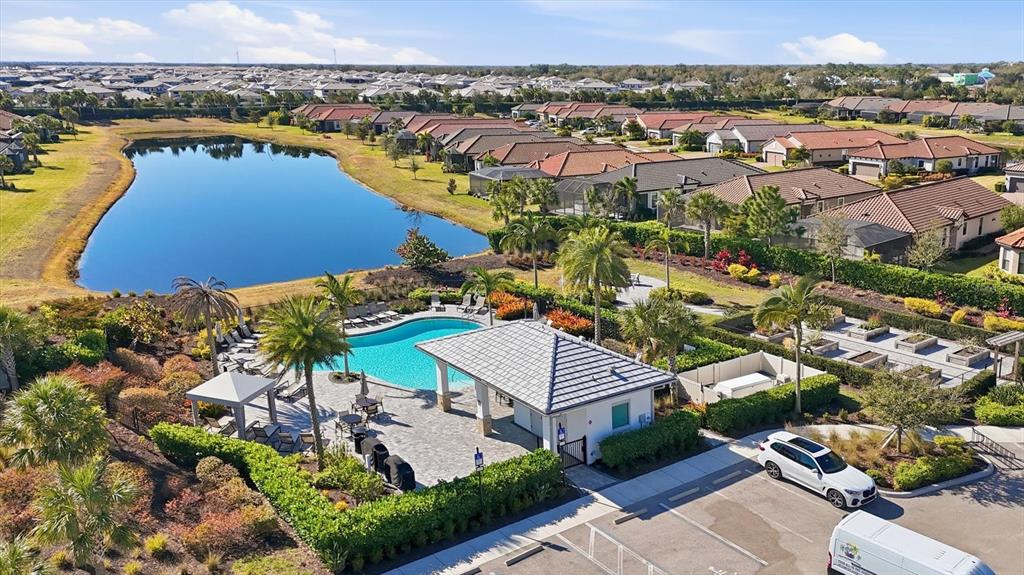 15013 Montello Way Bradenton, FL 34211 - Photo 63 of 100 an aerial view of residential houses with outdoor space