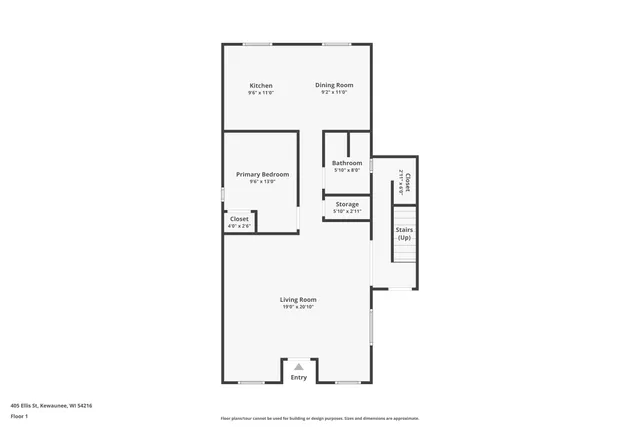 $234,900 | 405 Ellis Street, Kewaunee, WI 54216