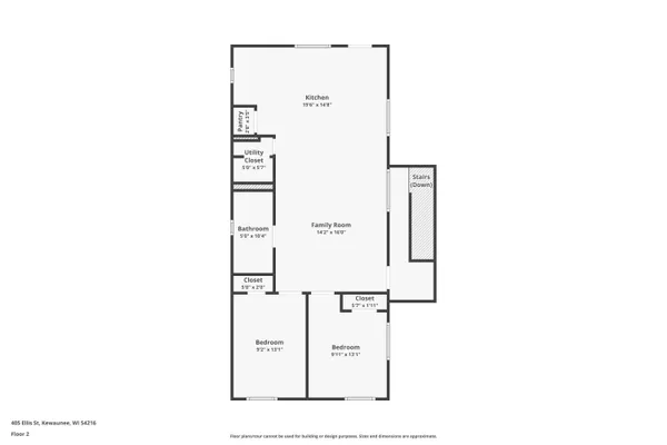 $234,900 | 405 Ellis Street, Kewaunee, WI 54216