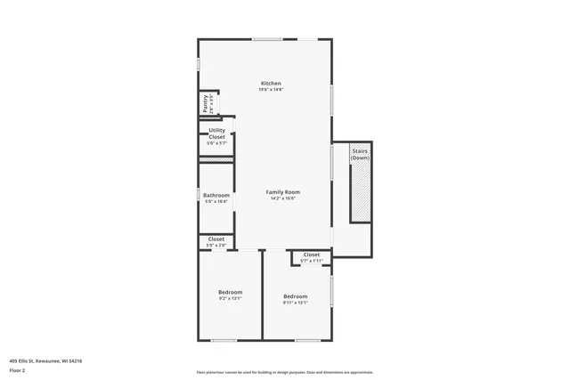 $234,900 | 405 Ellis Street, Kewaunee, WI 54216