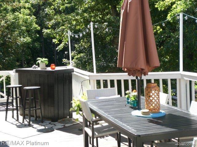 1660 Clark Lake Road Brighton, MI 48114 - Photo 13 of 25 Spacious Deck