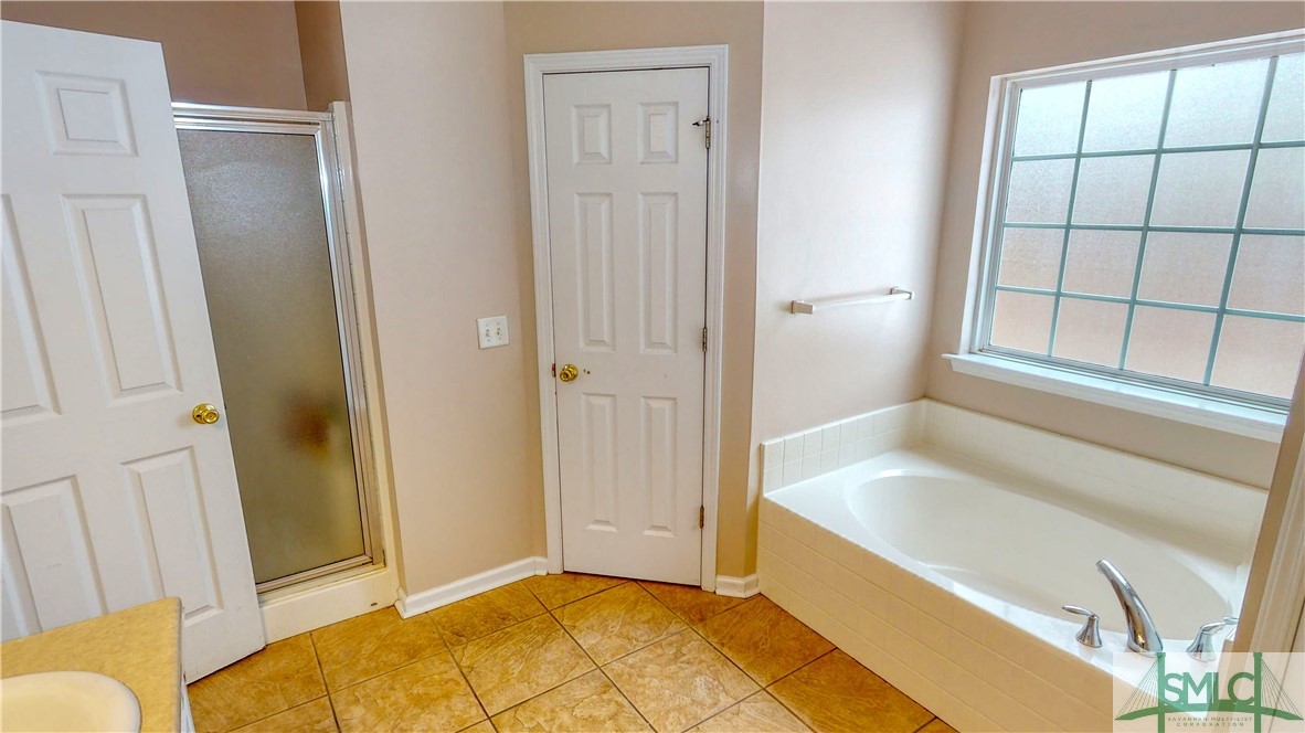 85 Fellwood Drive Rincon, GA 31326 - Photo 19 of 30 Master Bathroom with separate tub and shower