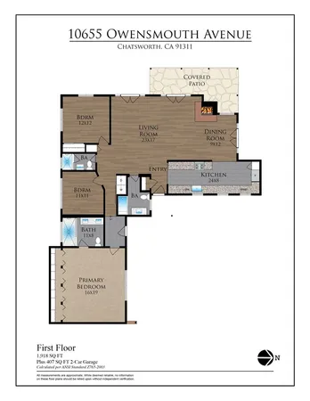 $1,595,000 | 10655 Owensmouth Avenue, Chatsworth, CA 91311