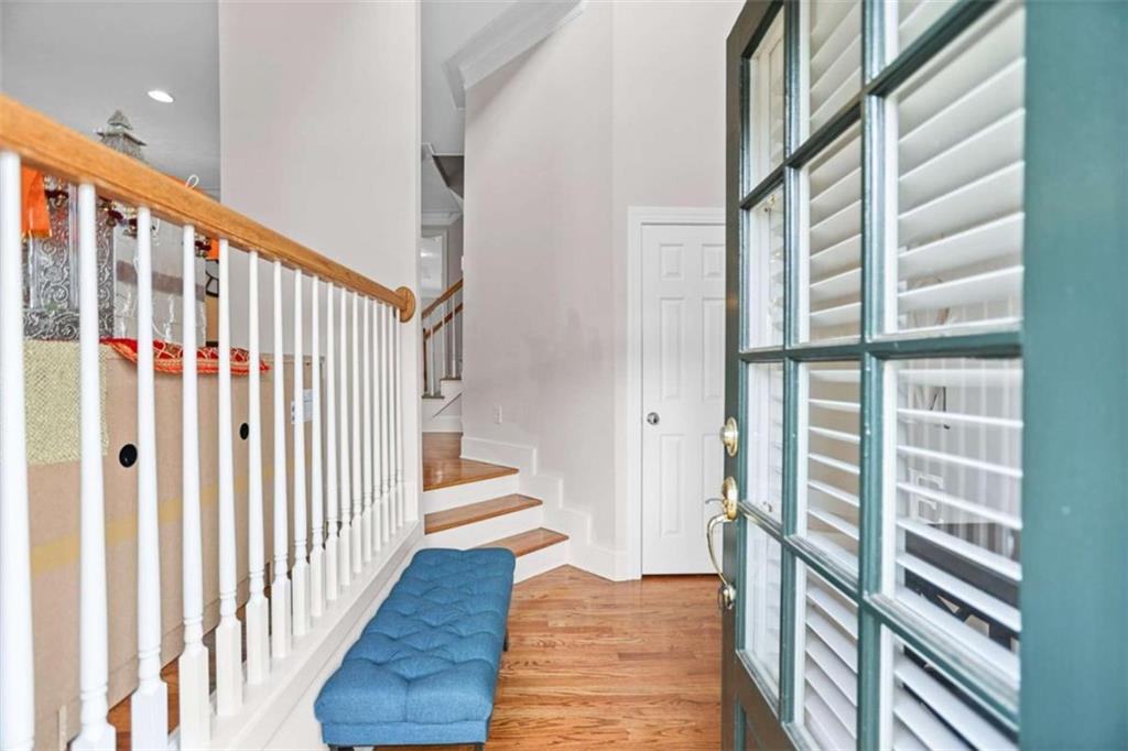 4712 Ivy Ridge Drive Southeast Atlanta, GA 30339 - Photo 11 of 82 a view of a hallway with wooden floor and entryway