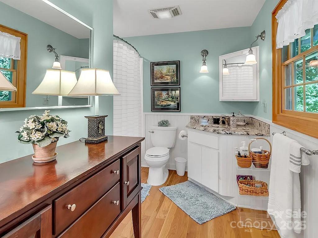 113 Mountain Cove Road Waynesville, NC 28786 - Photo 11 of 48 a view of bathroom with dual sinks