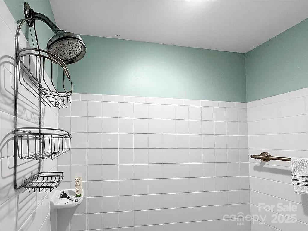 113 Mountain Cove Road Waynesville, NC 28786 - Photo 30 of 48 a bathroom with a bathtub and a shower