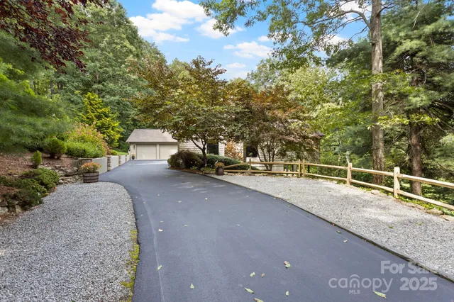 a view of a street with houses