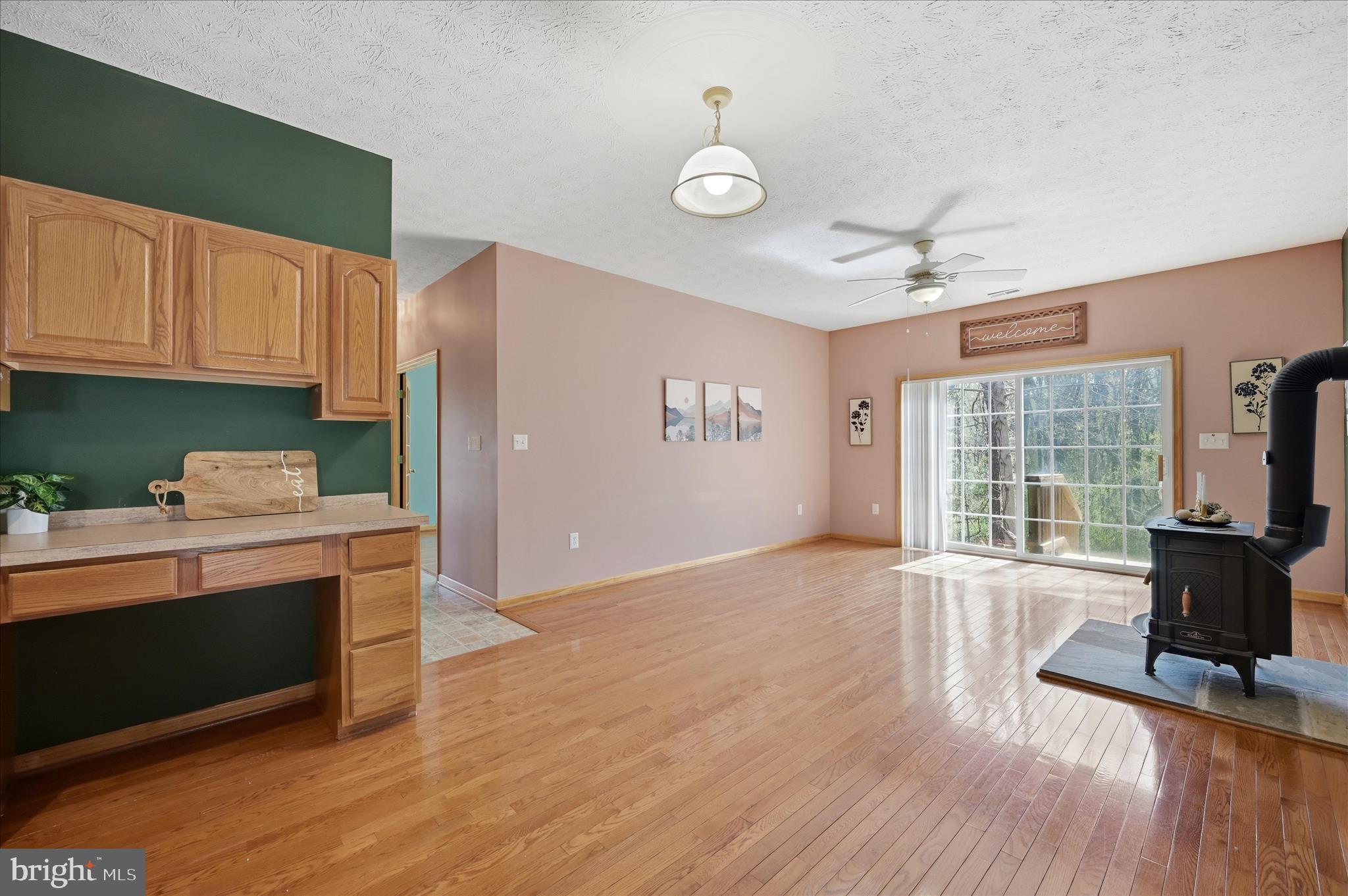622 Co Rte 25/7 Charles Town, WV 25414 - Photo 19 of 54 a view of kitchen with wooden floor and window