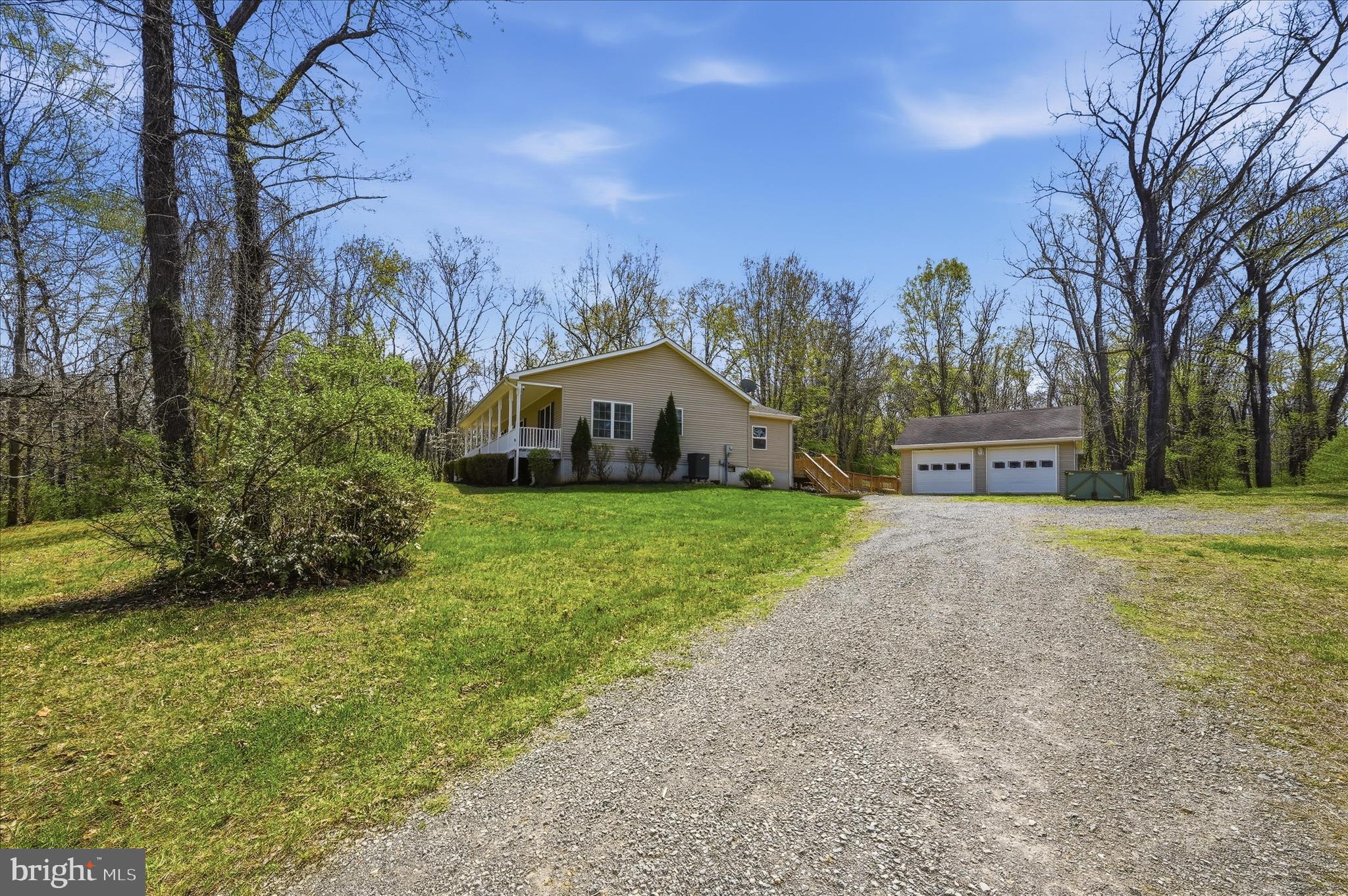 622 Co Rte 25/7 Charles Town, WV 25414 - Photo 43 of 54 a house view with a garden space