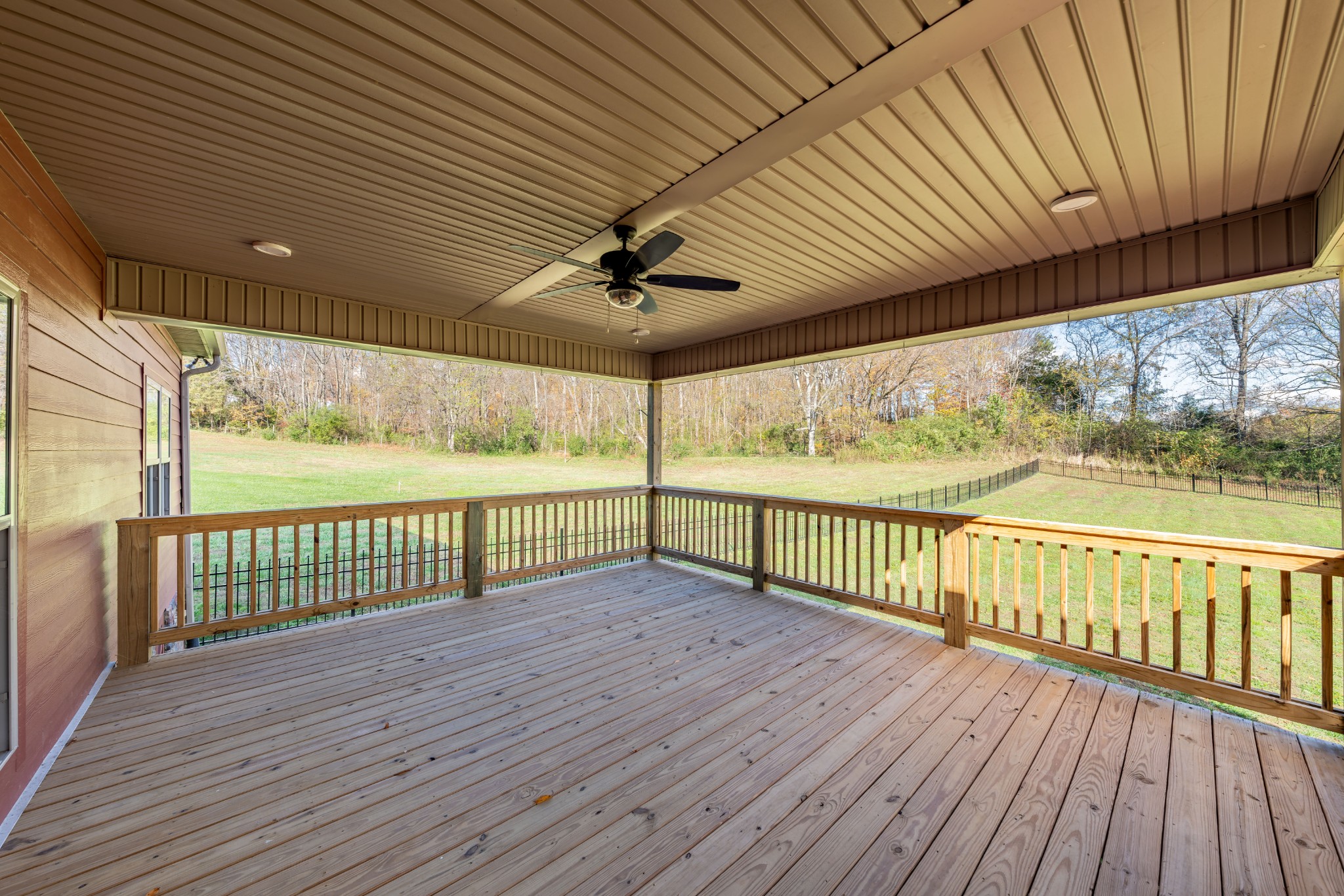 1202 Goose Drive Springfield, TN 37172 - Photo 8 of 45 a view of a roof deck with wooden floor