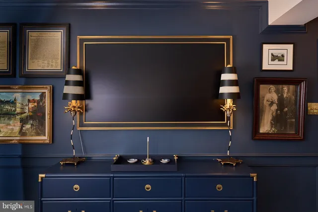 a front view of a building