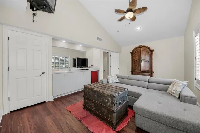 a view of a city with ocean view