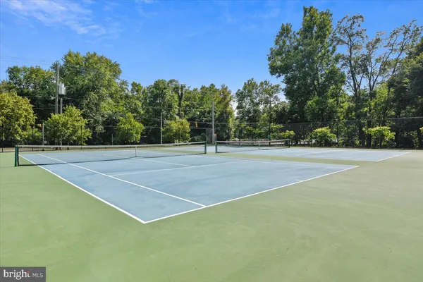 a view of a tennis court