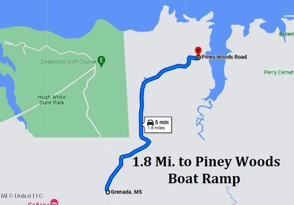 104 Hugh White State Pk Road Grenada, MS 38901 - Photo 14 of 14 Map2