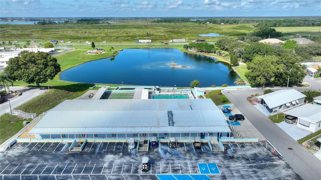 251 Patterson Road, Unit J19 Haines City, FL 33844 - Photo 19 of 30 an aerial view of a house with a ocean view