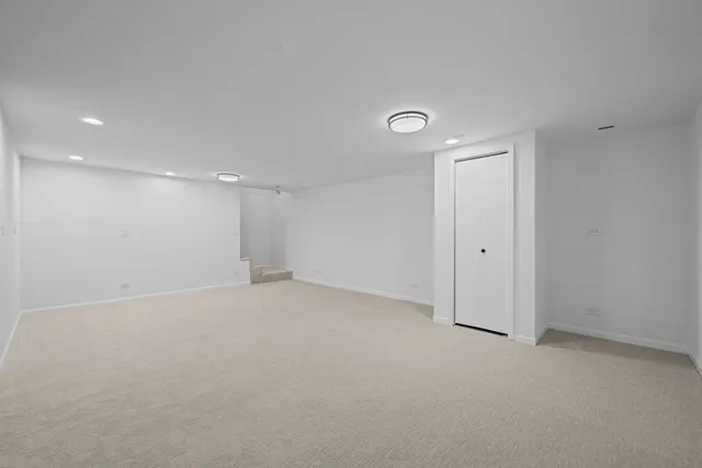a view of empty room
