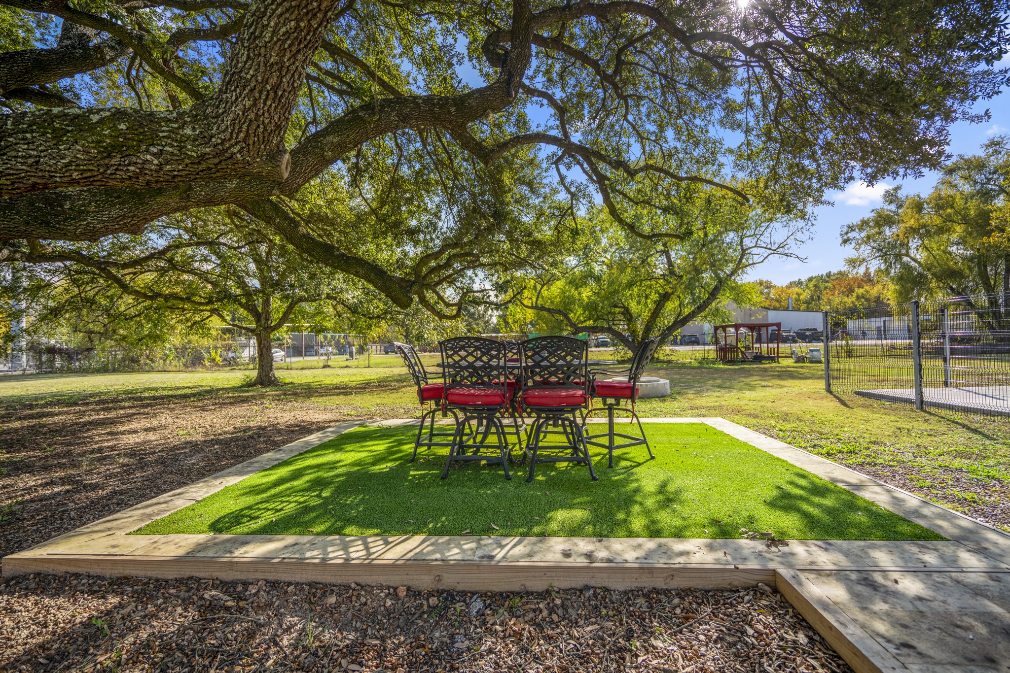 3207 Brownie Campbell Road Houston, TX 77086 - Photo 2 of 49 a view of a park with large trees