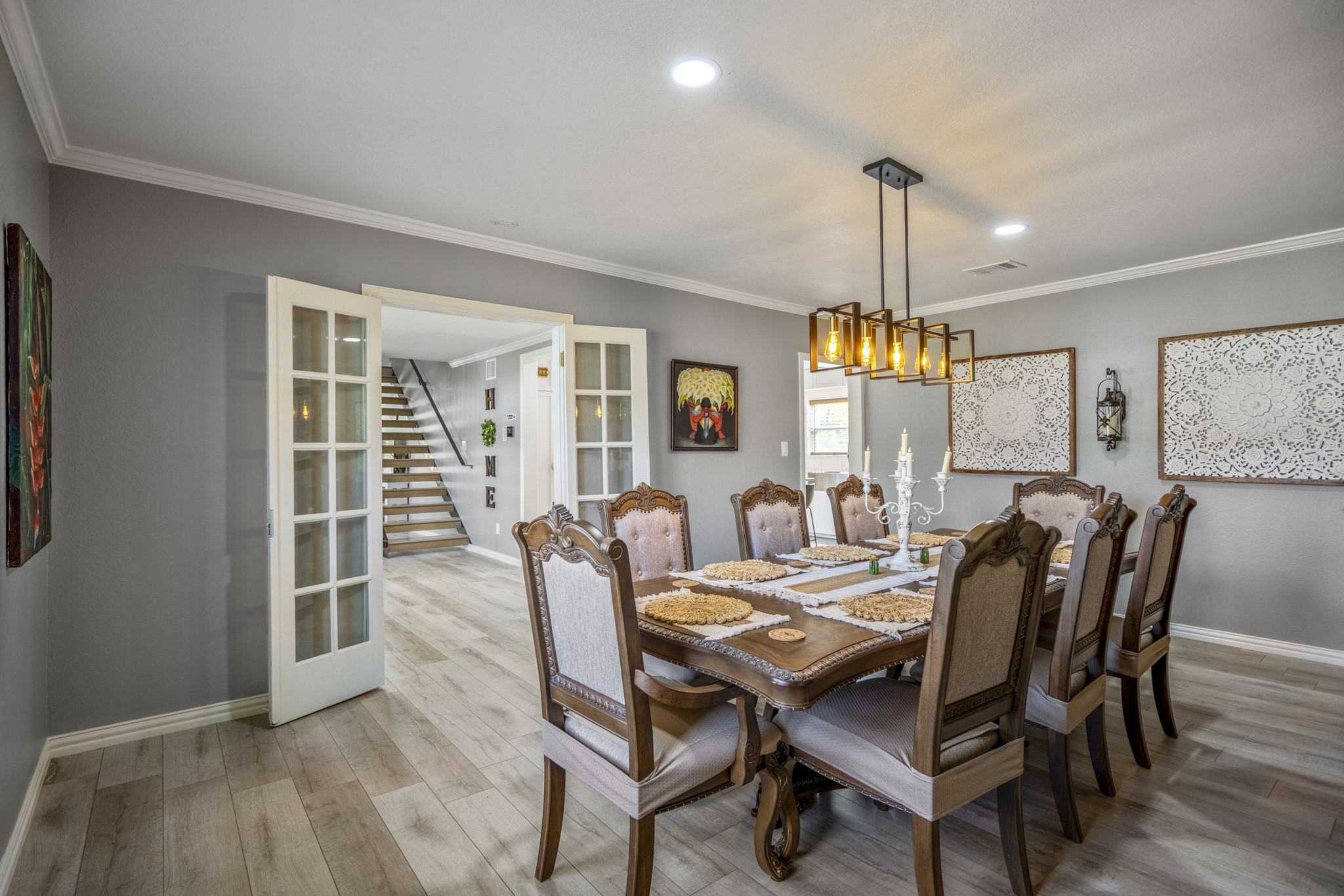 3207 Brownie Campbell Road Houston, TX 77086 - Photo 21 of 49 a view of a dining room with furniture