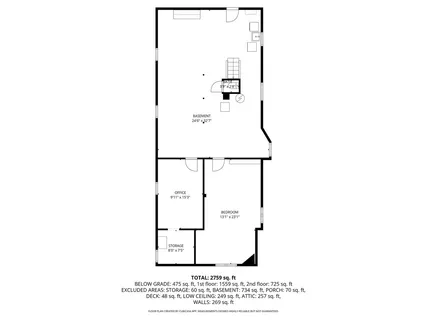 a picture of a floor plan