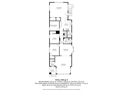 a picture of a room with a bench