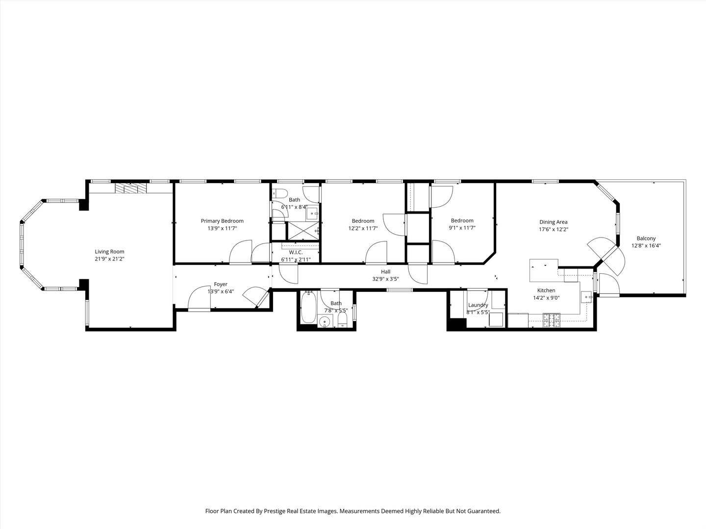 939 West Ainslie Street, Unit 2E Chicago, IL 60640 - Photo 46 of 47 a picture of floor plan