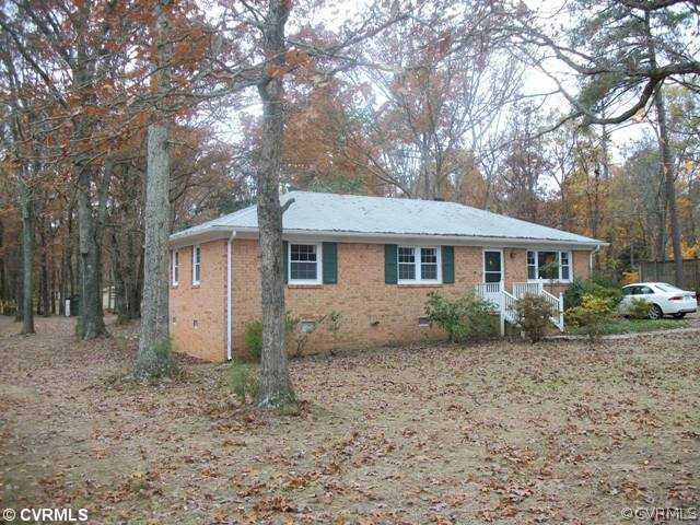 14121 Beach Road Chesterfield, VA 23838 - Photo 14 of 14 a view of a house with a yard