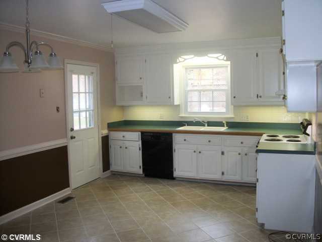 14121 Beach Road Chesterfield, VA 23838 - Photo 5 of 14 a view of a kitchen with a sink dishwasher stove and cabinets