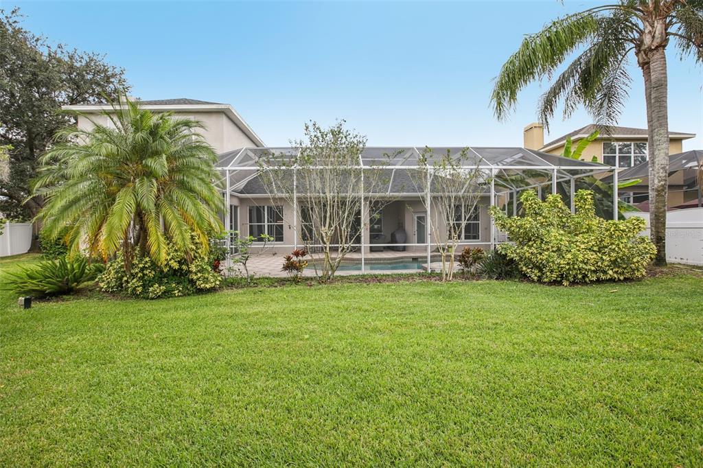 2903 Mossy Timber Trail Valrico, FL 33596 - Photo 31 of 39 a view of outdoor space with garden and deck
