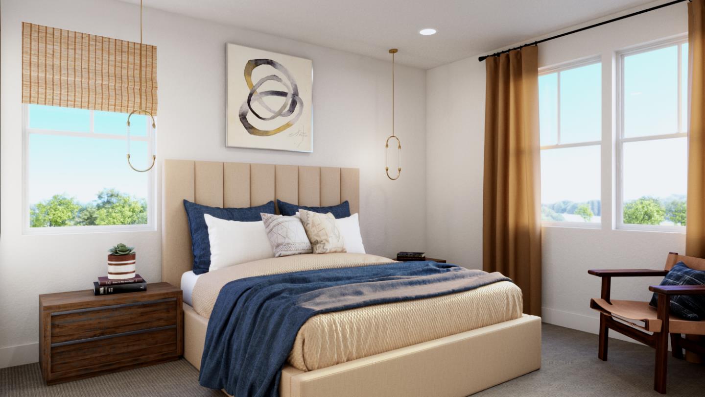 2764 Jones Road Walnut Creek, CA 94597 - Photo 12 of 16 a bedroom with a bed and a window