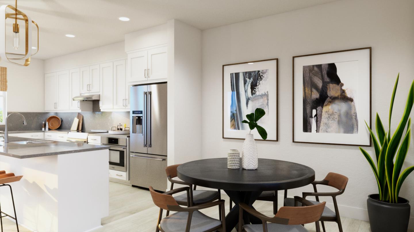 2764 Jones Road Walnut Creek, CA 94597 - Photo 5 of 16 a view of a dining room with furniture and a potted plant