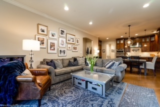 106 South Sangamon Street, Unit 2N Chicago, IL 60607 - Photo 2 of 27 a living room with furniture and wooden floor