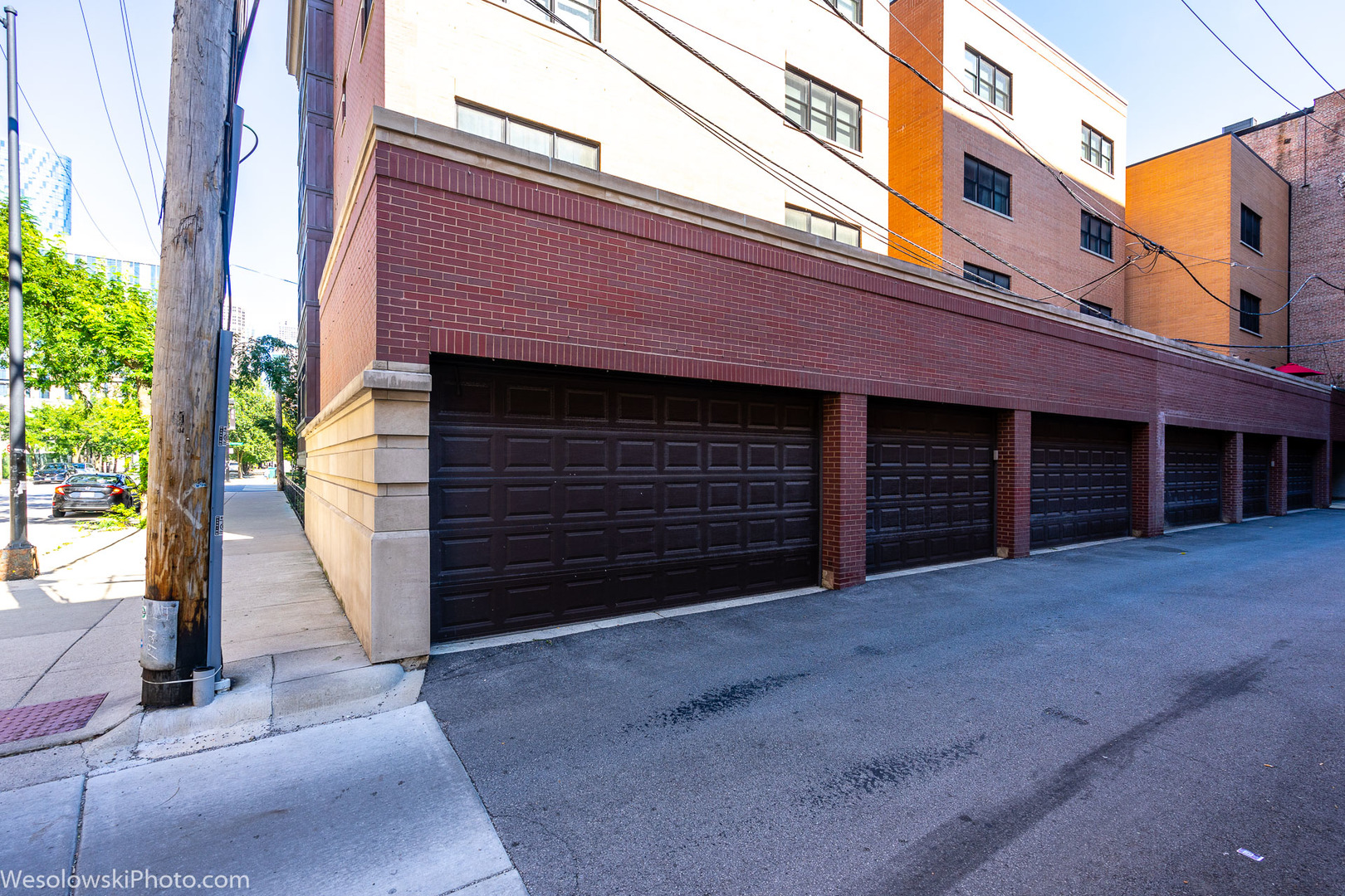 106 South Sangamon Street, Unit 2N Chicago, IL 60607 - Photo 25 of 27 a front view of a house with a garage