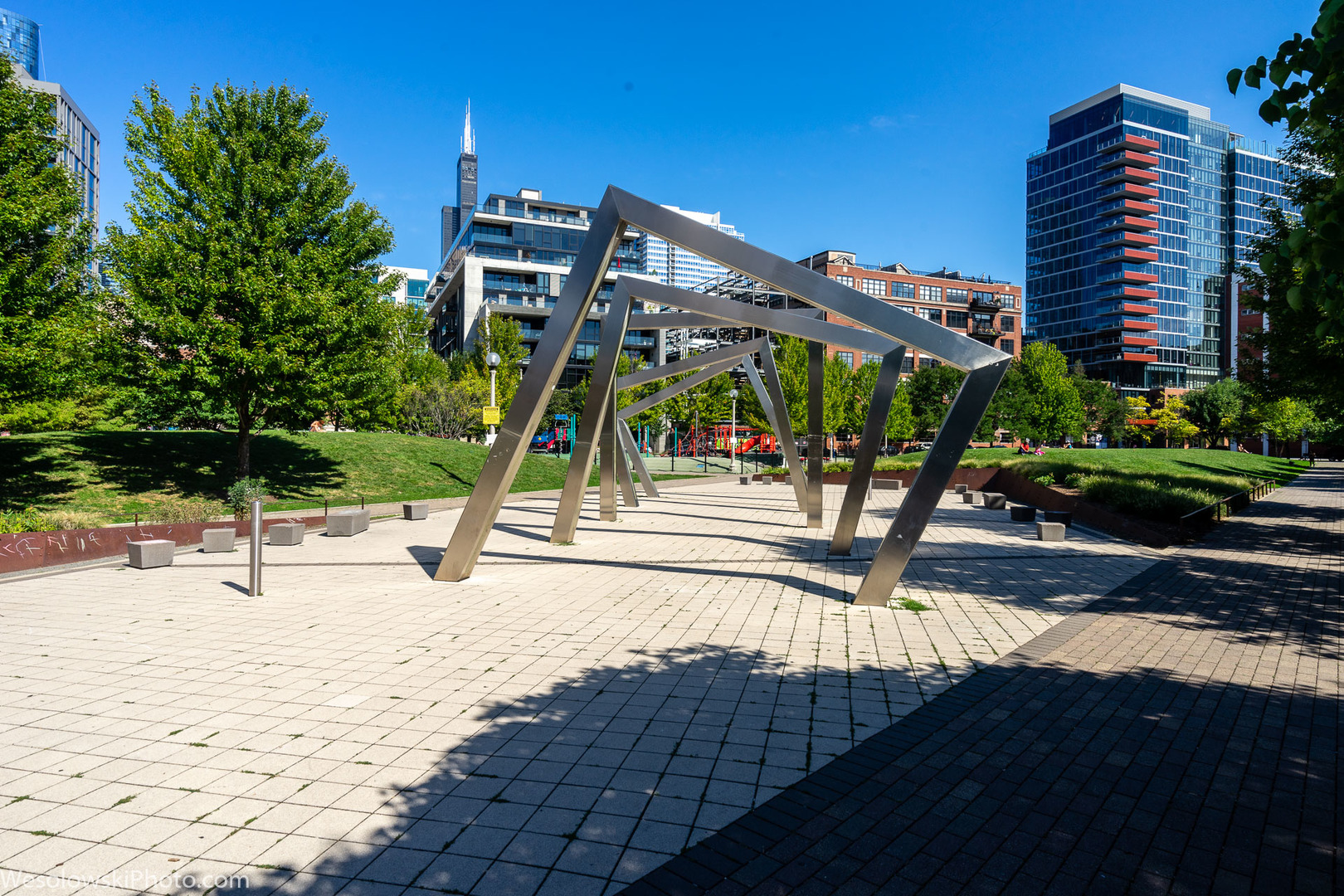 106 South Sangamon Street, Unit 2N Chicago, IL 60607 - Photo 27 of 27 a view of outdoor space with seating