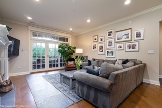 106 South Sangamon Street, Unit 2N Chicago, IL 60607 - Photo 4 of 27 a living room with furniture and a large window