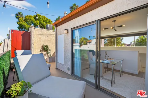 a view of a potted plants next to a yard