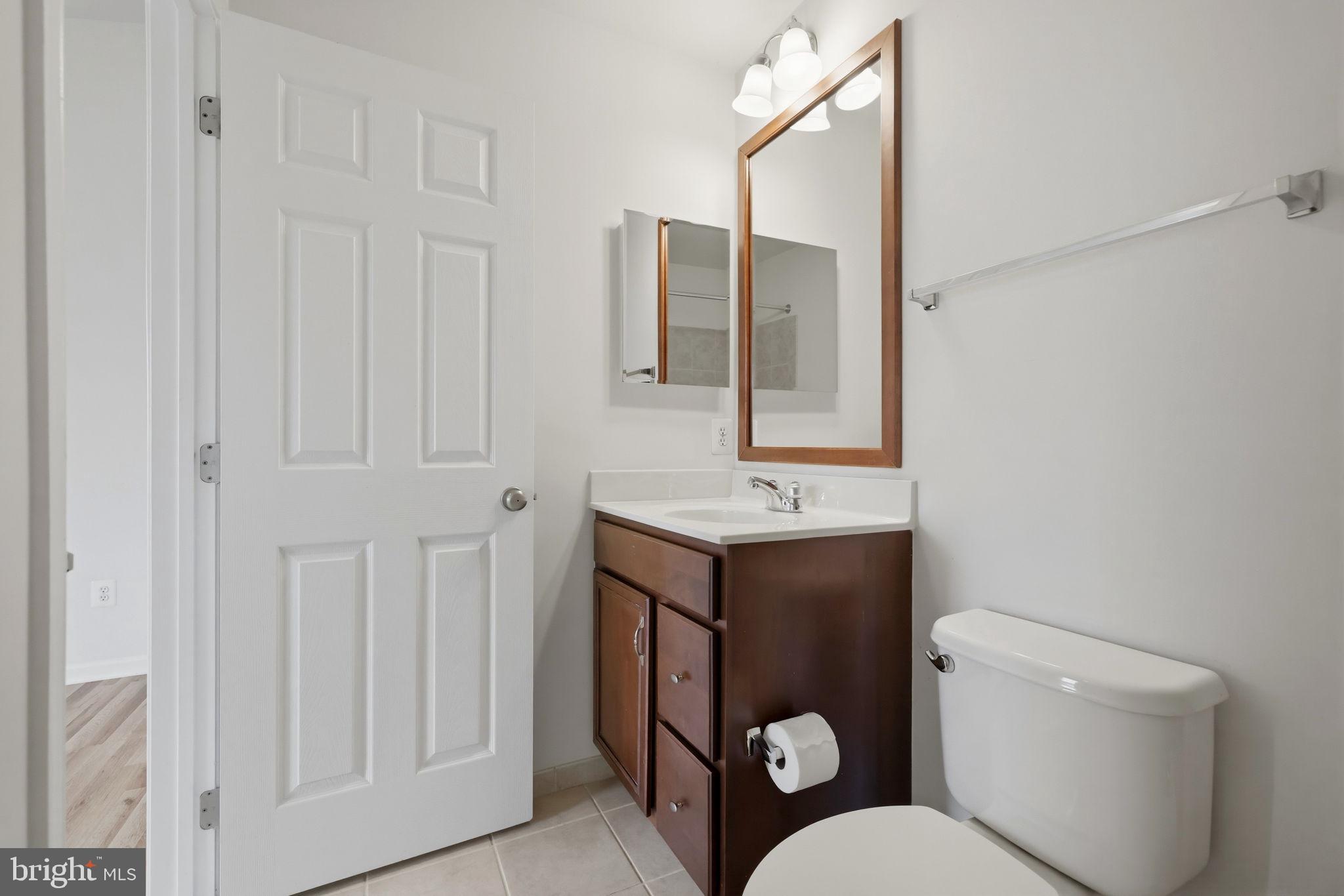 25156 Monteith Terrace Chantilly, VA 20152 - Photo 55 of 72 Modern bathroom with sleek finishes.