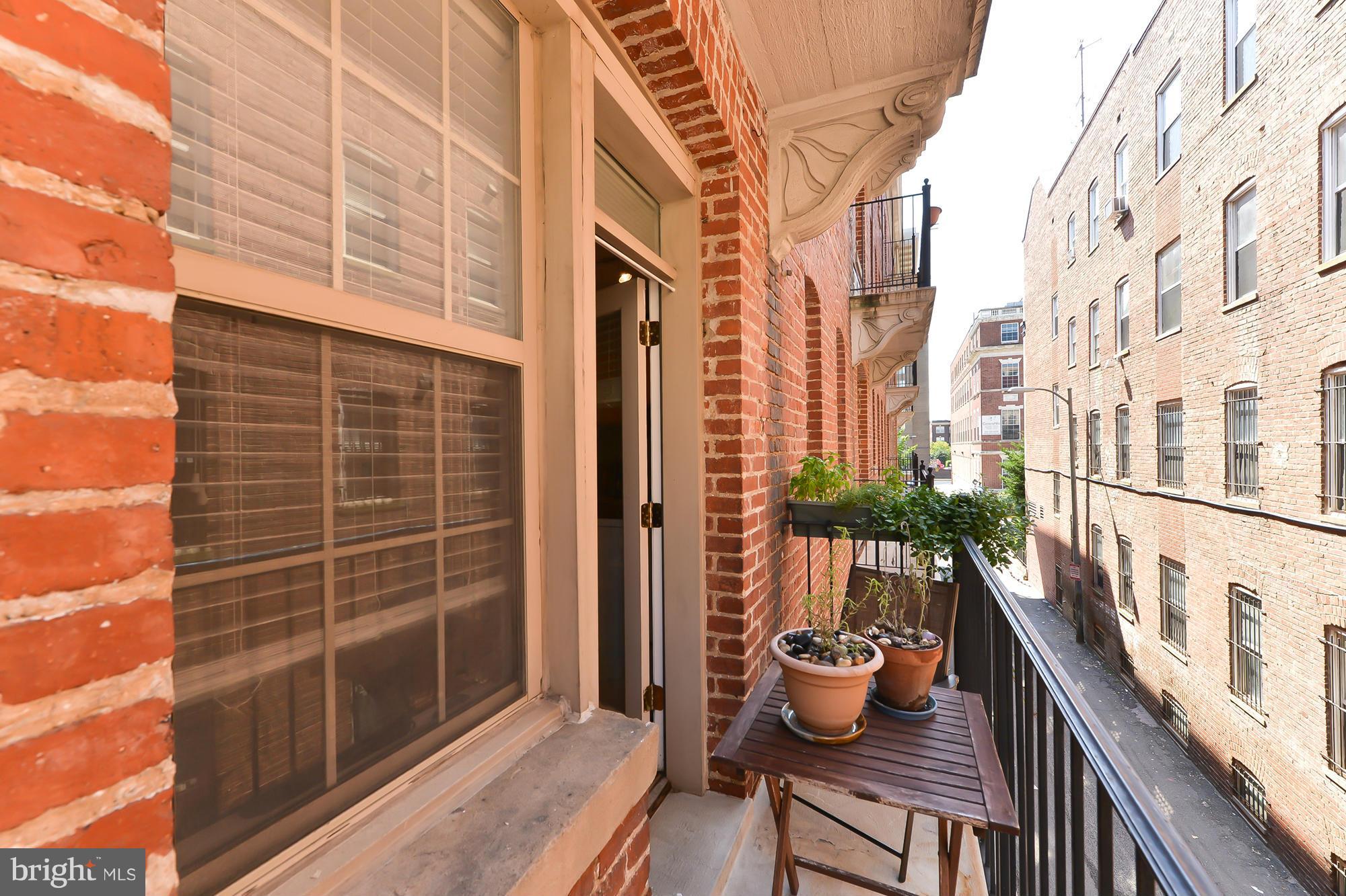 1401 Columbia Road Northwest, Unit 209 Washington, DC 20009 - Photo 14 of 17 Balcony