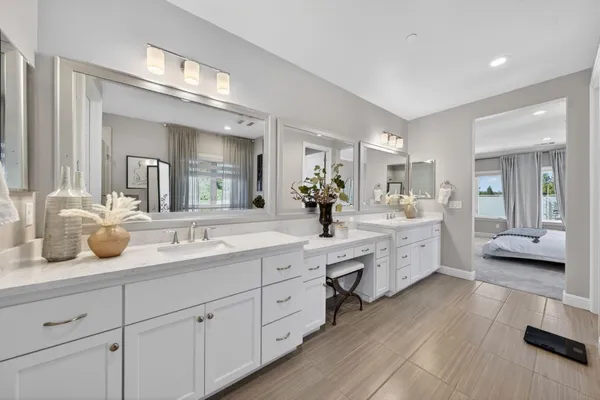 a bed room with a bed and a window