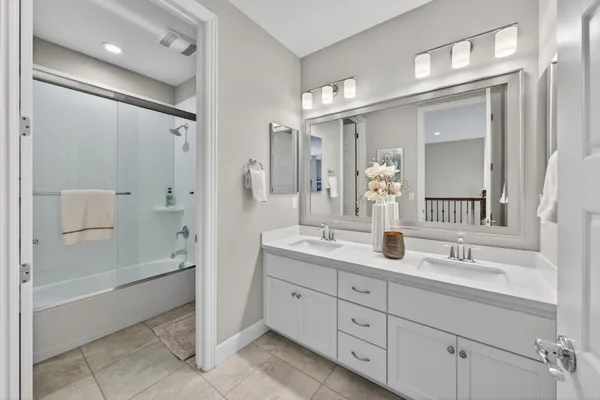 a view of a building with a yard