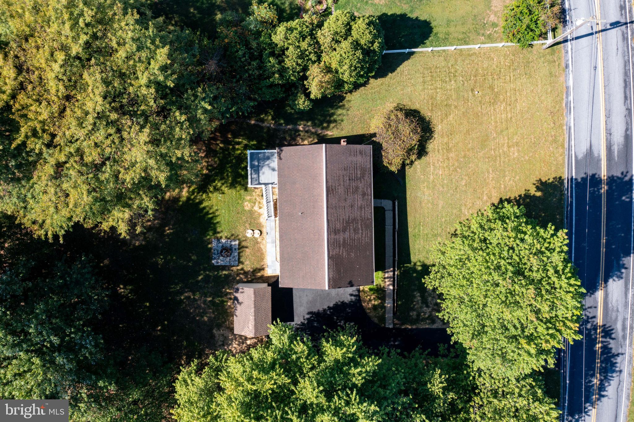 2891 Newport Road Manheim, PA 17545 - Photo 48 of 56 an aerial view of a house with plants and large trees