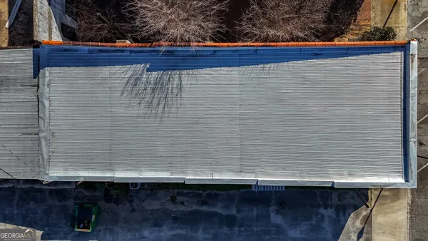 a view of a terrace with chairs
