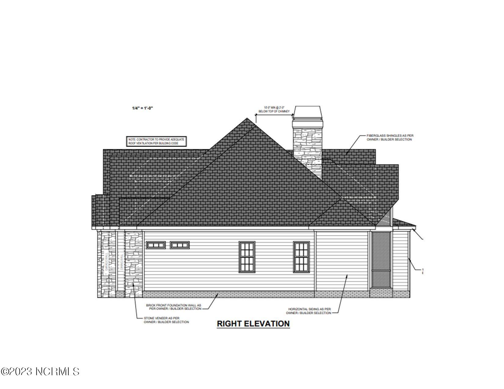 30 Braemar Road Pinehurst, NC 28374 - Photo 15 of 20 Right Elevation