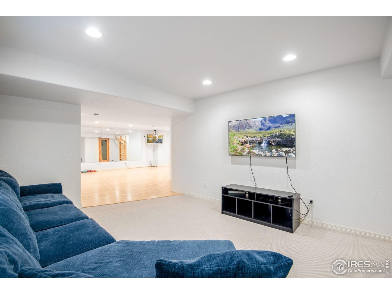 4026 Nevis Street Boulder, CO 80301 - Photo 31 of 40 a living room with furniture and a flat screen tv
