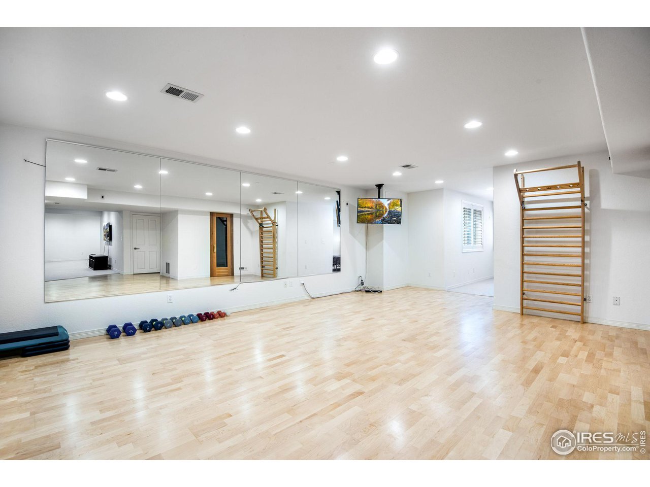 4026 Nevis Street Boulder, CO 80301 - Photo 32 of 40 a view of large hall with wooden floor