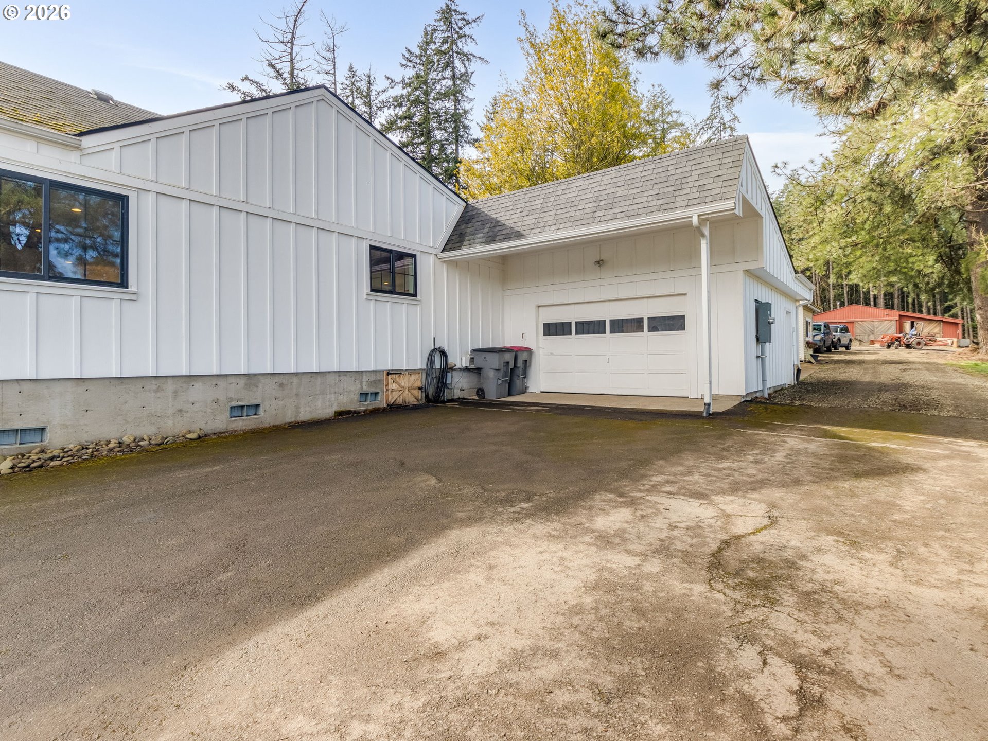 5801 Northeast Abbey Road Carlton, OR 97111 - Photo 27 of 48 a view of a house with a backyard