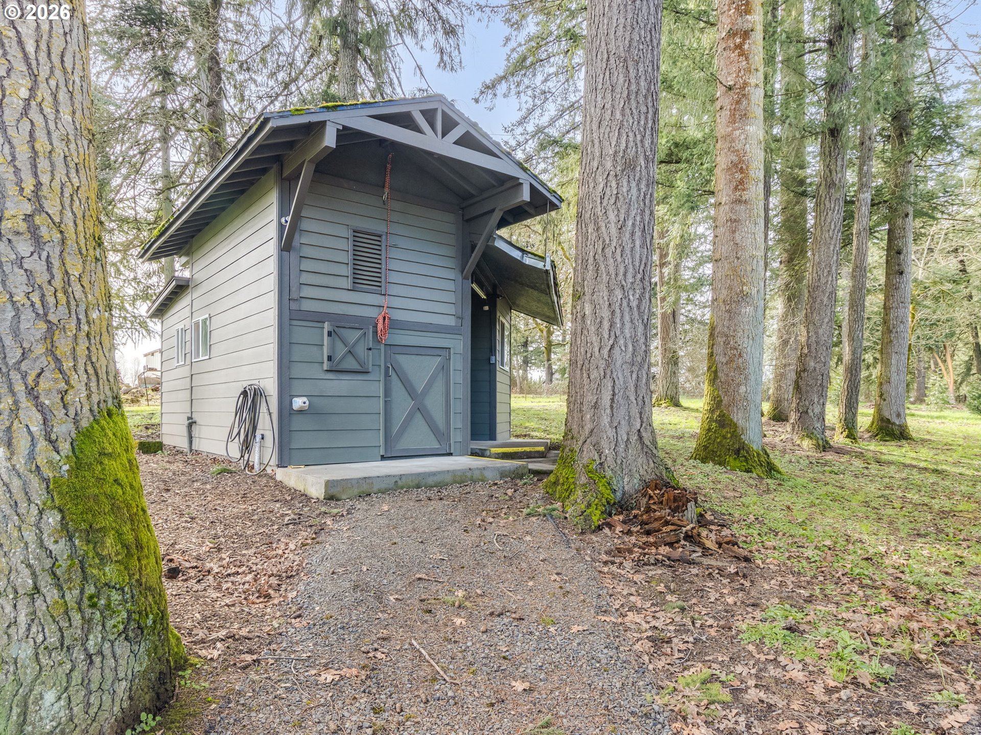 5801 Northeast Abbey Road Carlton, OR 97111 - Photo 35 of 48 a view of a house with backyard